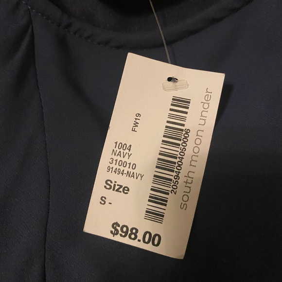 Navy Slip Mini Dress - Picture 4 of 4